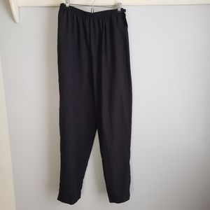 Vintage 80s Black Teddi SHORT LARGE NWT Track